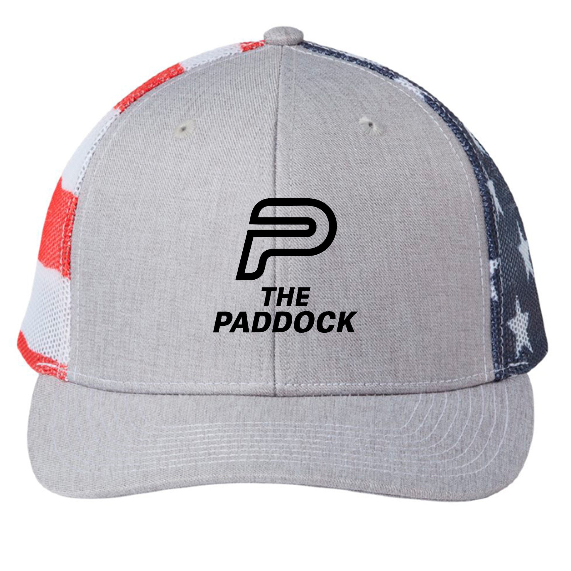 Heather/ USA Flag - FRONT