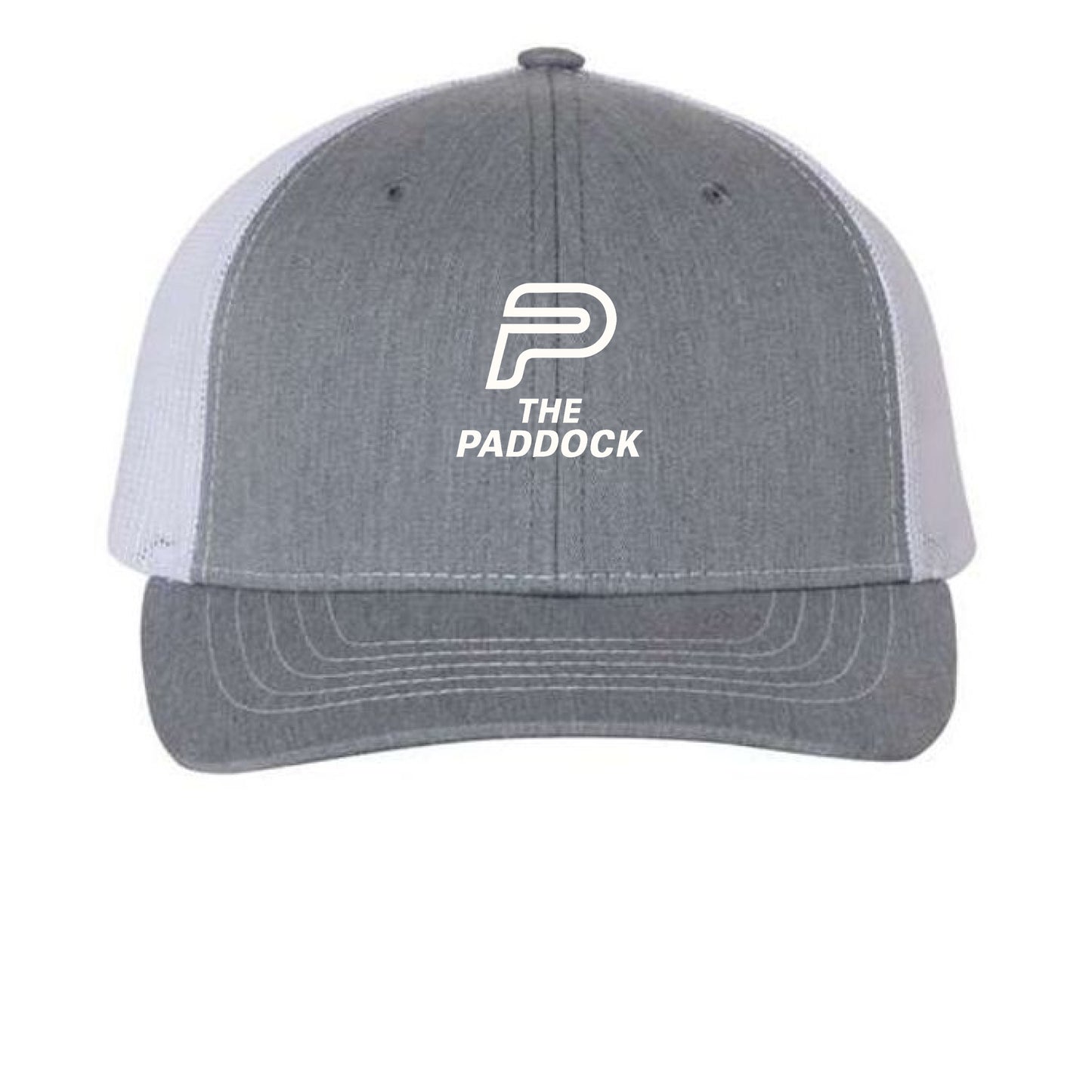 Heather Grey/ White - FRONT